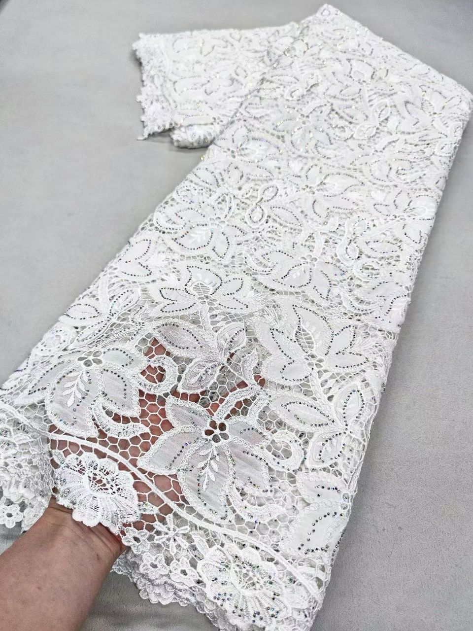 Luxury Floral Cord Lace-5yards