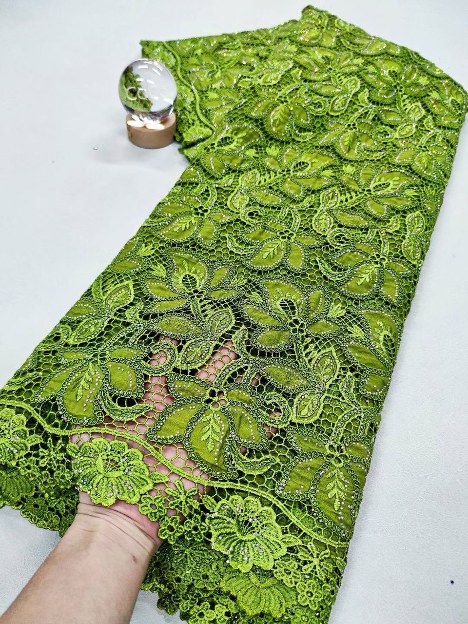 Luxury Floral Cord Lace-5yards