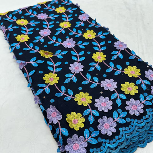 High -Quality Floral Embroidery Lace perfect for special Occasions