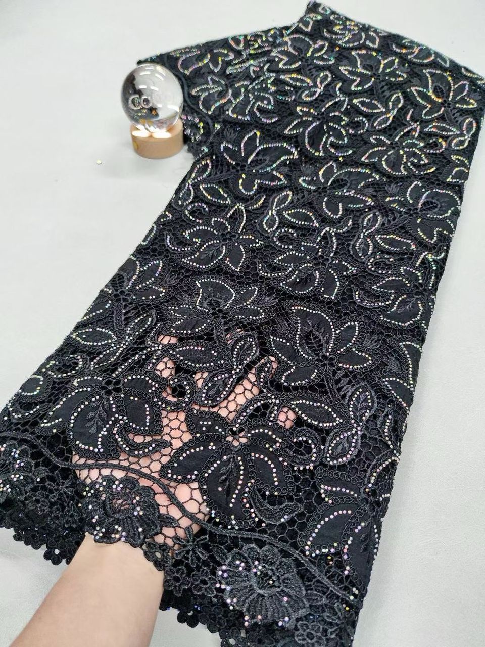 Luxury Floral Cord Lace-5yards